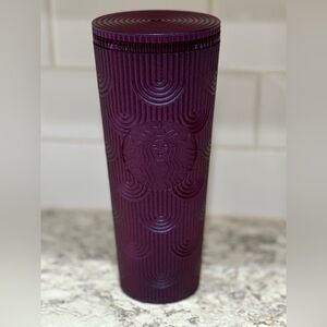 PURPLE VENTI STARBUCKS TUMBLER